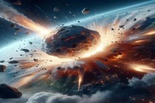 كويكب
ضخم
قد
يكون
وراء
تشويه
سطح
القمر
من
الداخل
إلى
الخارج