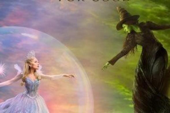 526
مليون
دولار
عالميا
لفيلم
Wicked:
For
Good
منذ
نوفمبر
2025