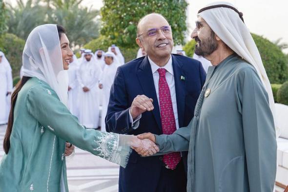محمد بن راشد: الإمارات حريصة على تعزيز شراكاتها الاستراتيجية مع باكستان