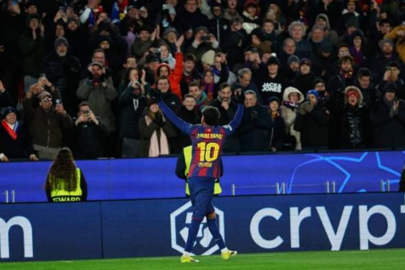 برشلونة
      يتأهل
      لدور
      الـ
      16
      بدوري
      الأبطال
      في
      أمسية
      إبداع
      لامين
      يامال