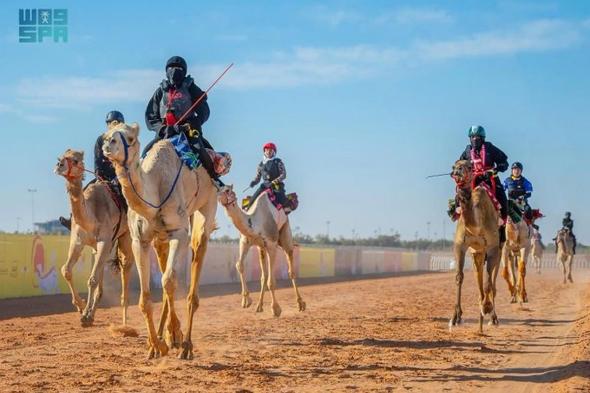 غدًا..
    انطلاق
    منافسات
    الهجانات
    ضمن
    مهرجان
    خادم
    الحرمين
    الشريفين
    للهجن
    2026