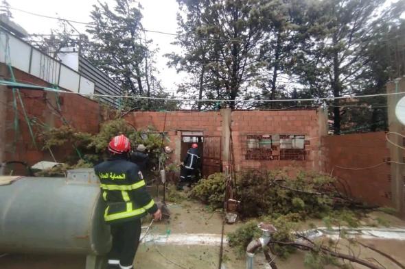 التقلبات
الجوية:
وفاة
طفل
وإصابة
آخر
في
سقوط
جدار
وإنقاذ
شخصين
جرفتهم
السيول 