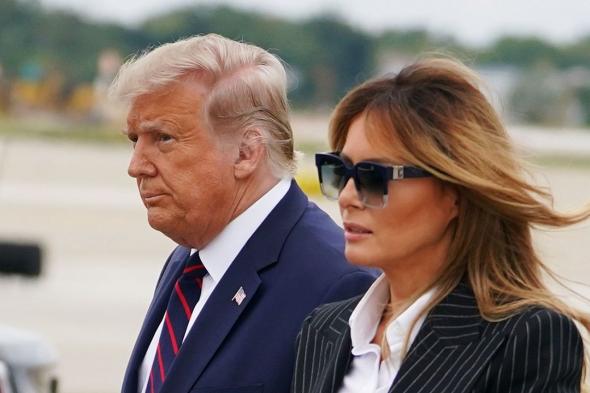 هل انفصلت ميلانيا ترامب عن دونالد ؟