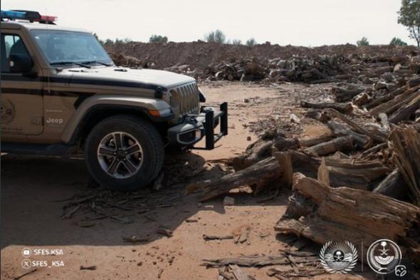 "الأمن
البيئي":
نقل
وبيع
وتخزين
الحطب
المحلي
مخالفة
تصل
عقوبتها
لـ
16
ألف
ريال
لكل
متر
مكعب