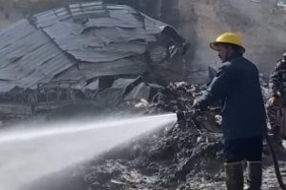 مصرع
شخص
إثر
حريق
هائل
داخل
منزل
فى
المنوفية