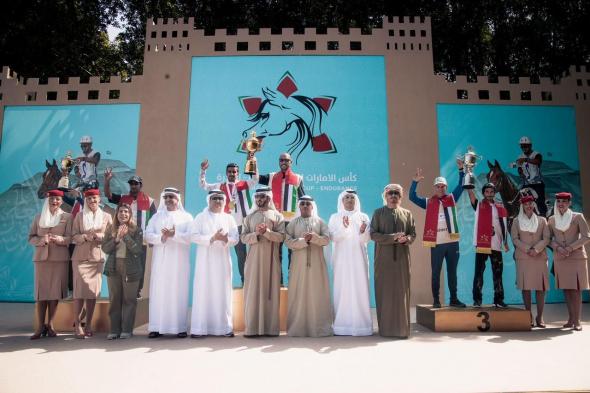 راشد المهيري بطلاً لكأس الإمارات للقدرة