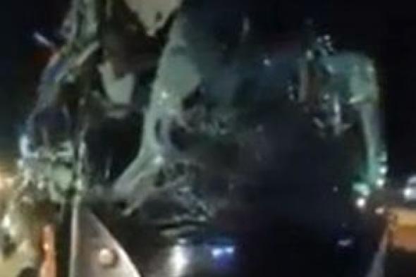 إصابة
شخصين
في
انحراف
أتوبيس
معتمرين
بالطريق
الصحراوي
الغربي
بسوهاج