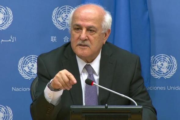 منصور
يبعث
ثلاث
رسائل
متطابقة
للأمم
المتحدة
بشأن
الأوضاع
الكارثية
في
غزة