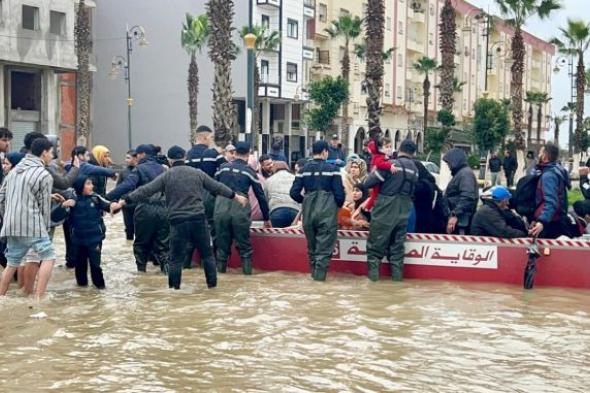 إجلاء عشرات الآلاف في المغرب بسبب الفيضانات