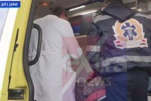 استقبال
أول
حالتين
فلسطينيتين
عبر
معبر
رفح
فى
اليوم
الثانى
لفتحه