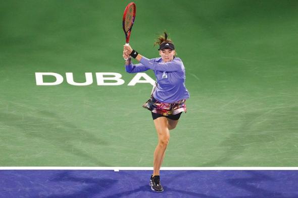 إيلينا ريباكينا تؤكد المشاركة في «تنس دبي»