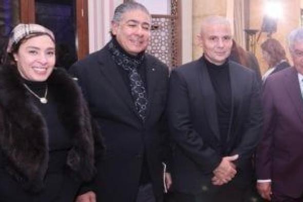 رئيس
محكمة
الجنايات
وحرمه
فى
العرض
الأول
لأوبرا
توت
عنخ
آمون
بالسفارة
الإيطالية