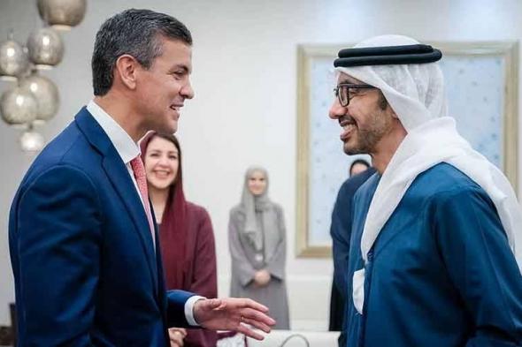 عبدالله
      بن
      زايد:
      الإمارات
      حريصة
      على
      توسيع
      التعاون
      مع
      الباراغواي
      ودول
      أمريكا
      اللاتينية