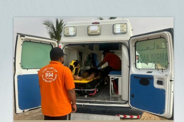 حرس
    الحدود
    بالمدينة
    المنورة
    ينقذ
    مواطنًا
    من
    الغرق
    أثناء
    ممارسة
    السباحة