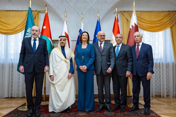 وزراء
    خارجية
    المملكة
    والأردن
    ومصر
    والبحرين
    وقطر
    يعقدون
    جلسة
    مباحثات
    موسعة
    مع
    نائبة
    رئيس
    الوزراء
    وزيرة
    خارجية
    سلوفينيا 