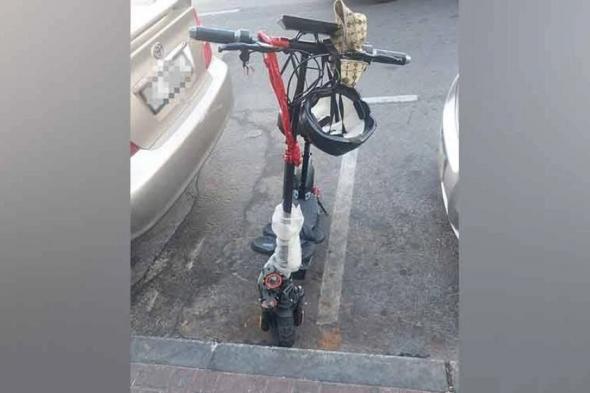 إصابة سائق سكوتر في منطقة نايف بسبب «القيادة عكس السير»