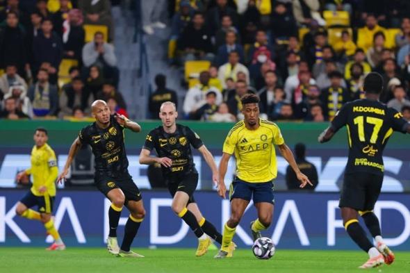 في
    غياب
    رونالدو..
    النصر
    يحسم
    الكلاسيكو
    بالفوز
    على
    الاتحاد