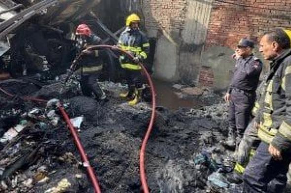 السيطرة
على
حريق
بمصنع
بلاستيك
بقويسنا
فى
المنوفية