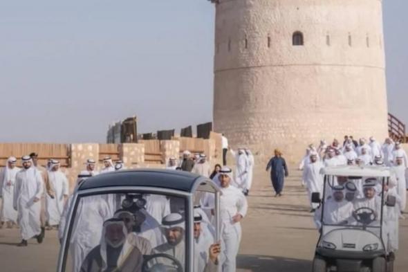 حاكم
      الشارقة
      يفتتح
      برج
      المضارسة
      بعد
      ترميمه