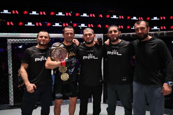 عثمان نورمحمدوف يحتفظ بلقب بطولة رابطة المقاتلين المحترفين "الطريق إلى دبي"