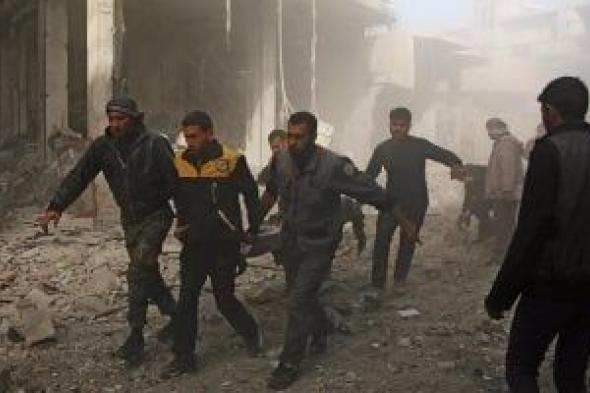 الدفاع
المدنى
السورى
يعثر
على
جثتى
لطفلين
وينتشلمها
بعد
جرف
السيول
لهم