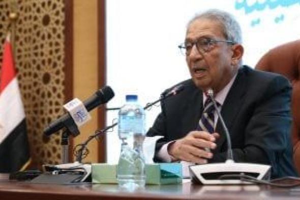 عمرو
موسى:
القضية
الفلسطينية
قضية
أمن
قومى
مصرى