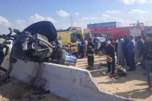 مصرع
شخص
وإصابة
آخر
فى
حادث
تصادم
بالمنوفية