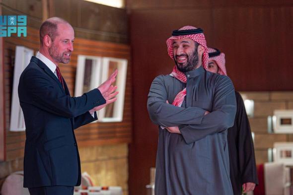 ولي
العهد
يستقبل
ولي
عهد
بريطانيا
ويصطحبه
في
جولة
بحي
الطريف
التاريخي
في
الدرعية