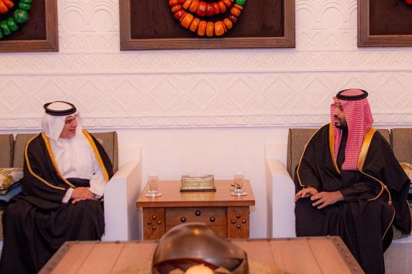 ولي
    العهد يبحث
    التعاون
    الثنائي
    مع
    ولي
    عهد
    البحرين