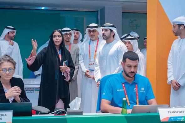 حمدان بن محمد يشهد جانباً من «ألعاب الماسترز أبوظبي 2026»