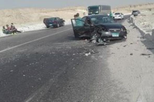 مصرع
شخصين
وإصابة
آخرين
إثر
حادث
تصادم
بين
سيارتين
بطريق
الكريمات