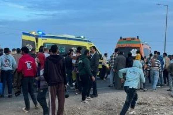 مصرع
طالبين
فى
حادث
تصادم
موتوسيكل
بطريق
المحمودية
فى
البحيرة