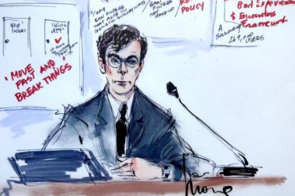 رئيس
      إنستغرام
      ينفي
      تهمة
      «الإدمان
      السريري»
      أمام
      محاكمة
      تاريخية