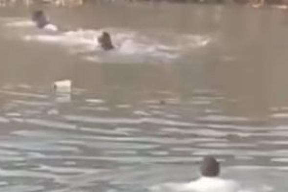 مصرع
طفل
غرقا
في
نهر
النيل
بالعجوزة