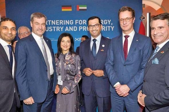 سلطان الجابر: الإمارات شريكاً موثوقاً لألمانيا وأوروبا