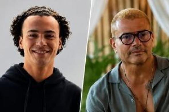 عمرو دياب يتعاون مع الشاعر مصطفى حدوتة فى 3 أغنيات بألبوم حبيتك