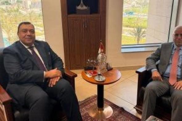 سفير العراق فى القاهرة يبحث مع مساعد وزير الخارجية للشئون العربية تعزيز العلاقات