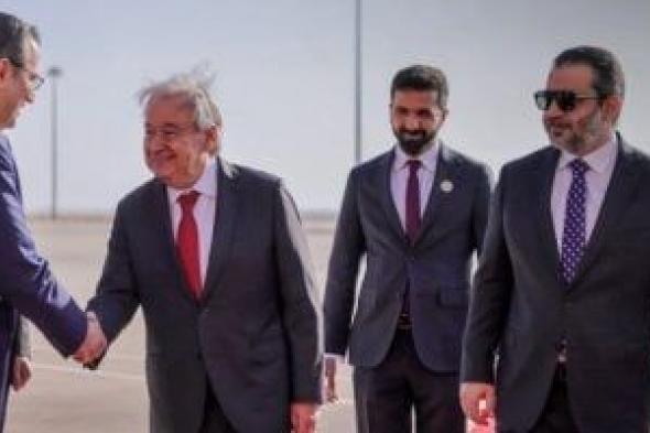 أنطونيو جوتيريش يصل سوريا لأول مرة بوصفه أمينا عاما للأمم المتحدة.. صور