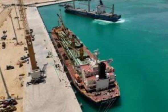 ​استمرار النشاط التشغيلي بمحطة ترانس كارجو بميناء السخنة واستقبال أول سفينتين