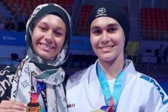 فيروز عمرو ابنة جنوب سيناء تحصد ذهبية روسيا المفتوحة للكاراتيه.. صور